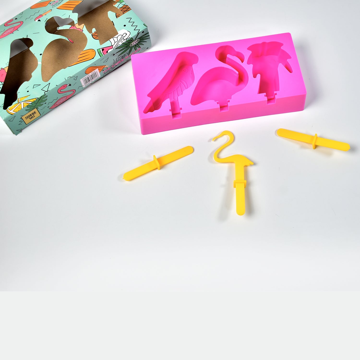 7168 Fancy Ice Candy Mould Maker Food Grade Homemade Reusable Ice Popsicle Makers Frozen Ice Cream Mould Sticks Kulfi Candy Ice Mold for Children & Adults DeoDap 7168 Fancy Ice Candy Mould Maker Food Grade Homemade Reusable Ice Popsicle Makers Frozen Ice Cream Mould Sticks Kulfi Candy Ice Mold for Children & Adults DeoDap